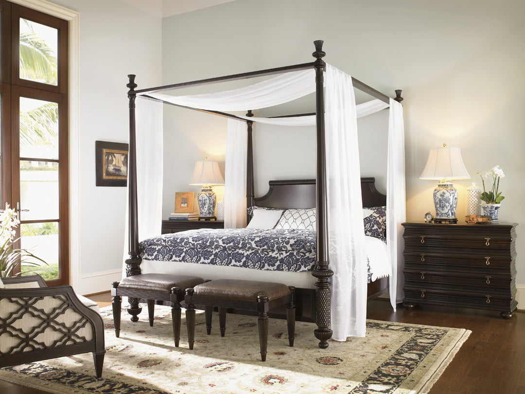 American Home Furniture | Tommy Bahama Home - Royal Kahala Diamond Head Bed
