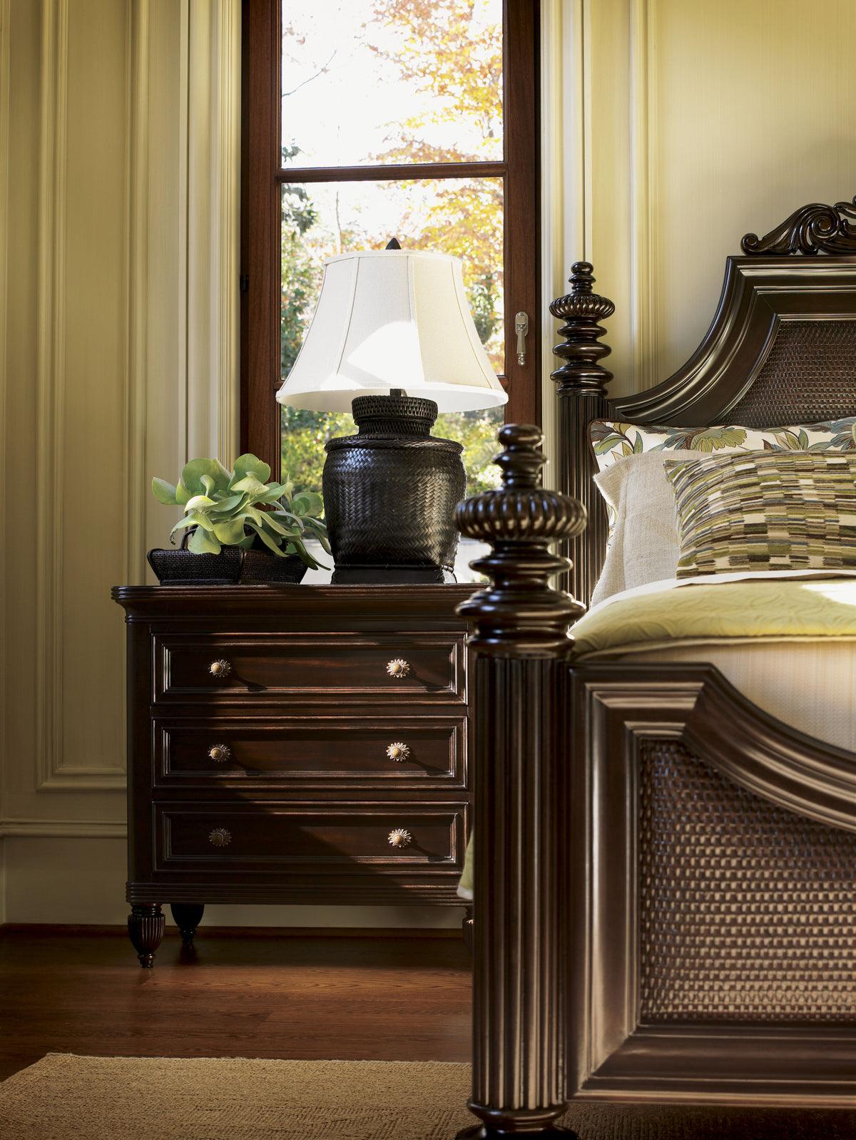 Tommy Bahama Home Royal Kahala Orchid Nightstand NIGHTSTANDS