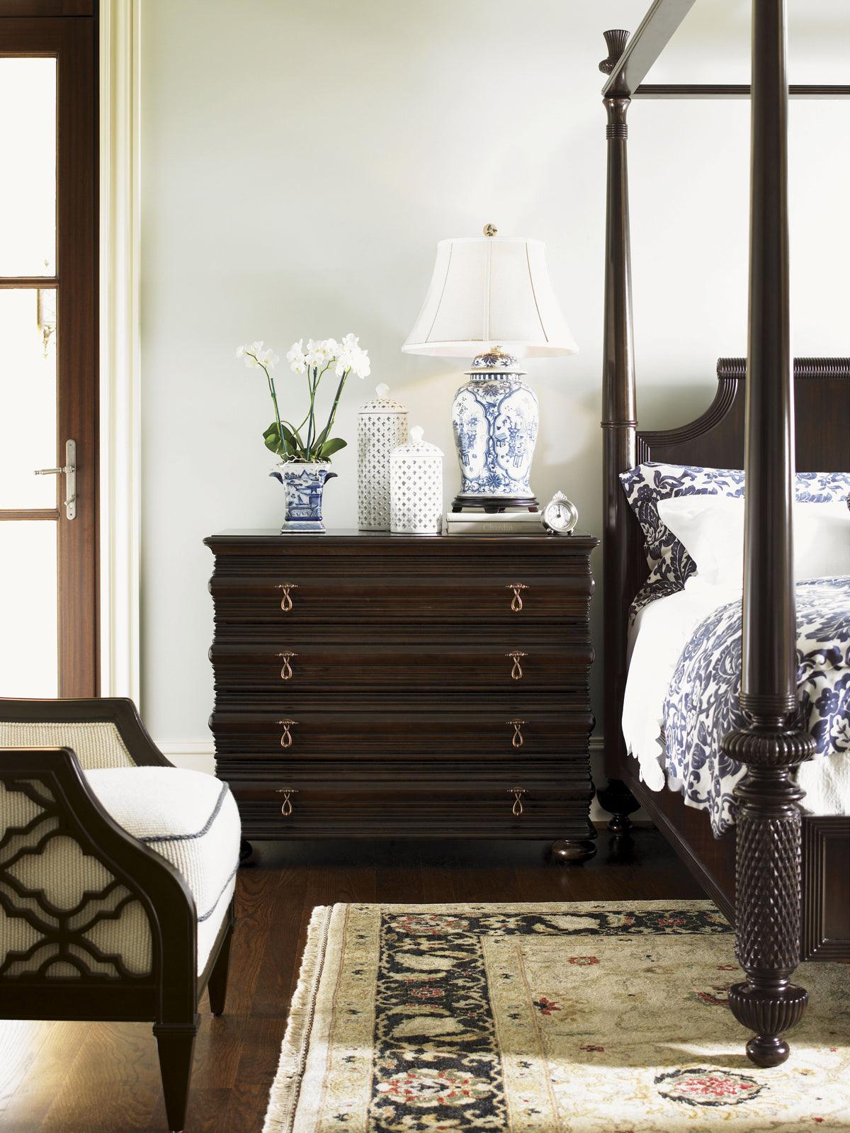 Tommy Bahama Home Royal Kahala Black Sands Night Dresser SIDEBOARDS + CREDENZAS