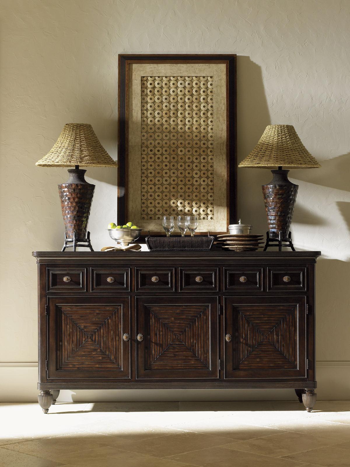Tommy Bahama Home Royal Kahala Palm Shores Buffet CABINETS