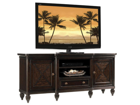 Tommy Bahama Home Royal Kahala Maui Media Console MEDIA + TV STANDS