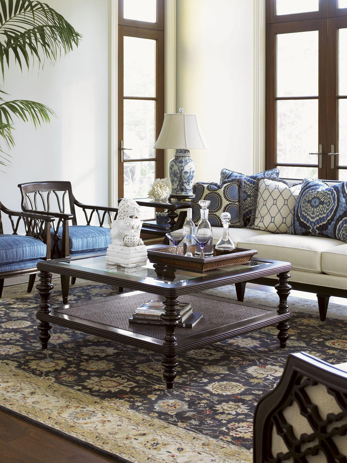 Tommy Bahama Home Royal Kahala Tropic Cocktail Table COFFEE TABLES