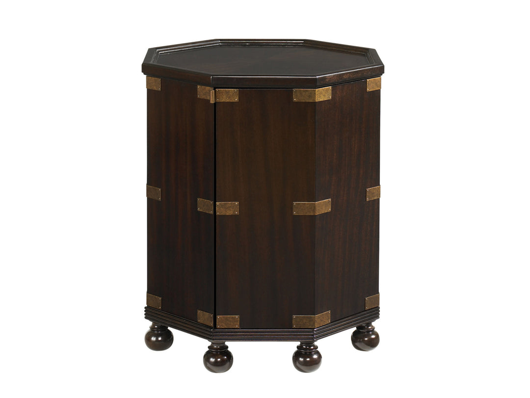 American Home Furniture | Tommy Bahama Home  - Royal Kahala Pacific Campaign Accent Table