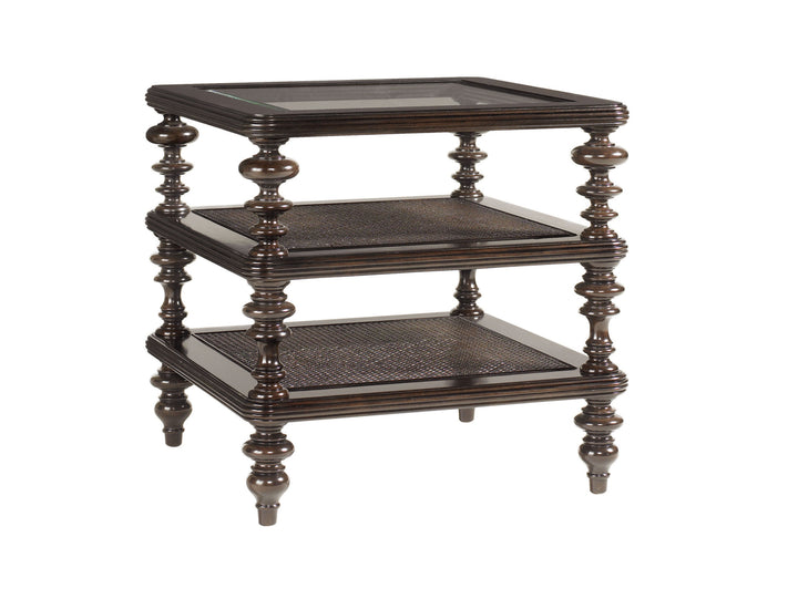 American Home Furniture | Tommy Bahama Home  - Royal Kahala Tropic Lamp Table