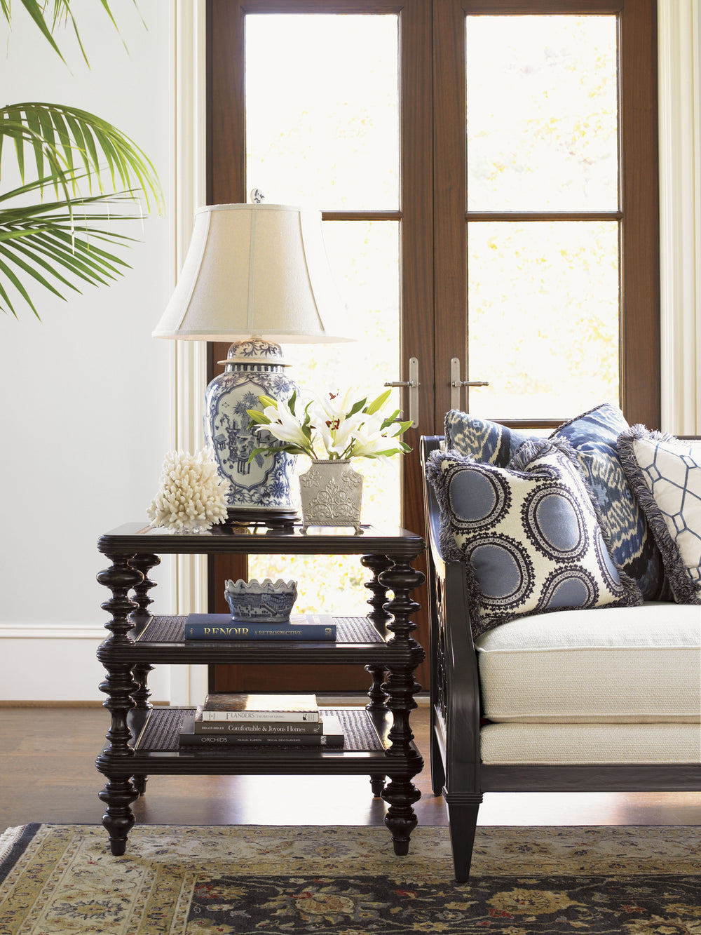 American Home Furniture | Tommy Bahama Home  - Royal Kahala Tropic Lamp Table