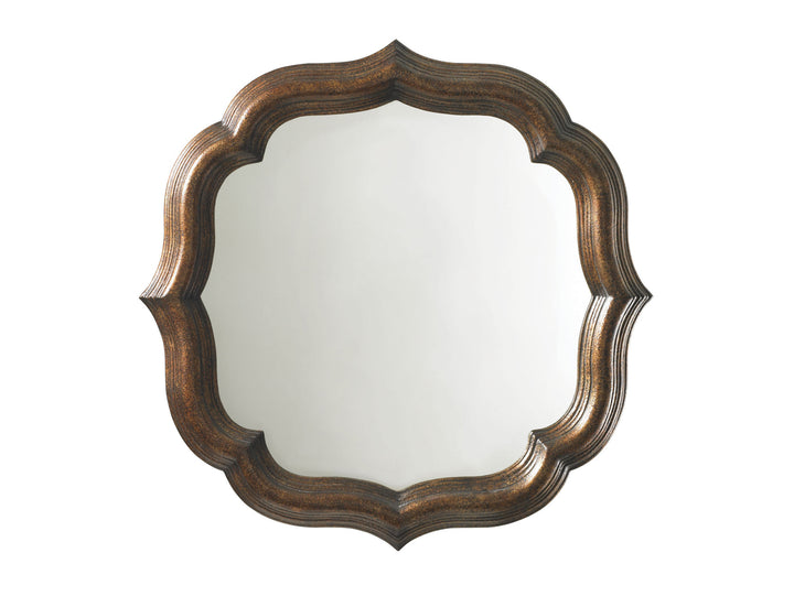 American Home Furniture | Tommy Bahama Home  - Royal Kahala Lotus Blossom Mirror