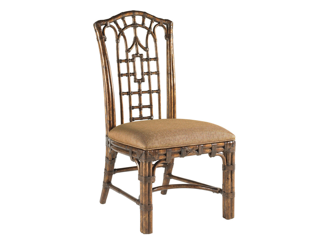 American Home Furniture | Tommy Bahama Home  - Royal Kahala Pacific Rim Side Chair