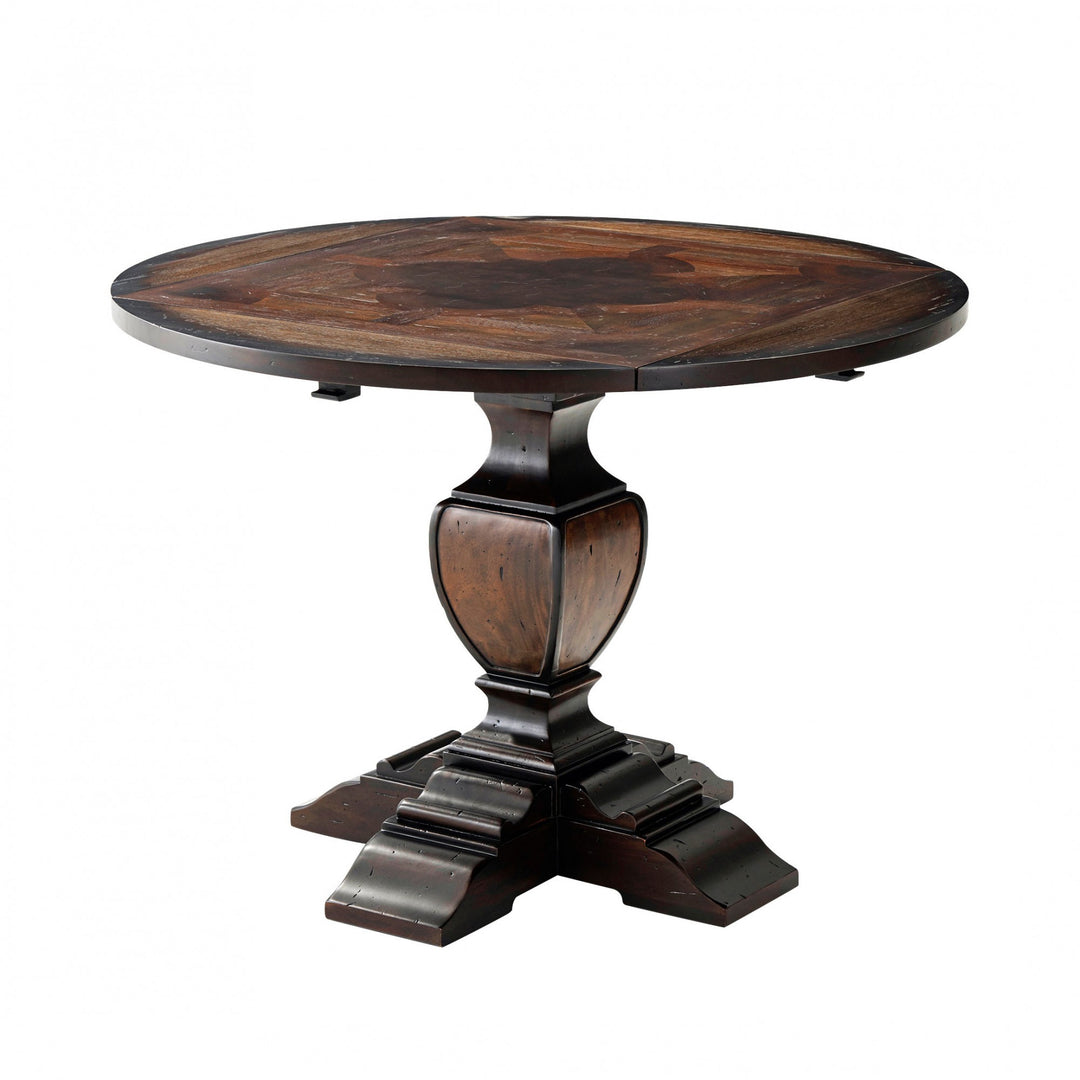 Square to Circle Dining Table - Theodore Alexander - AmericanHomeFurniture