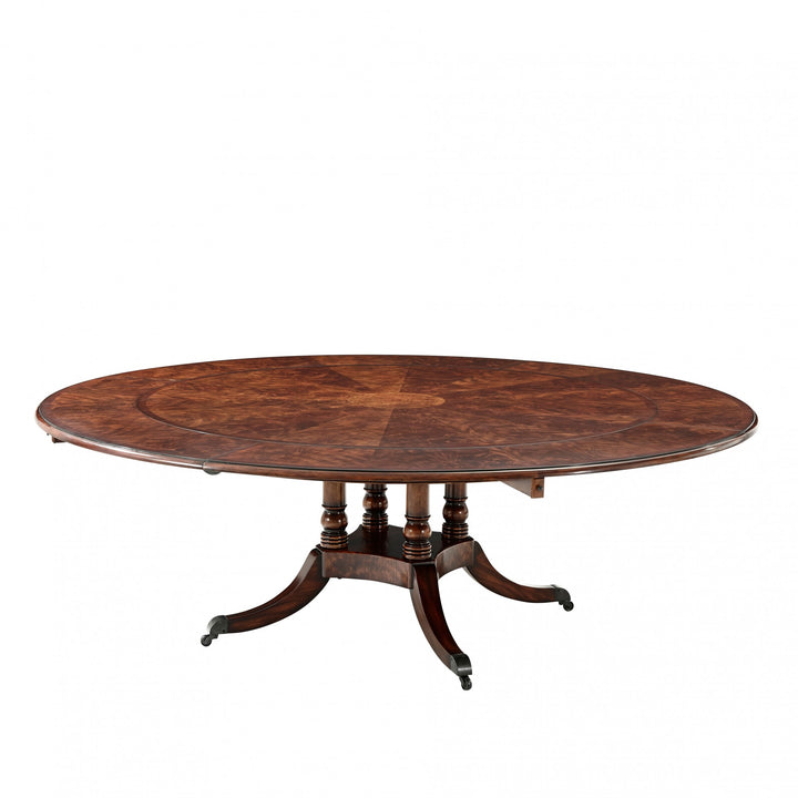 Brook Street Supper Dining Table - Theodore Alexander - AmericanHomeFurniture