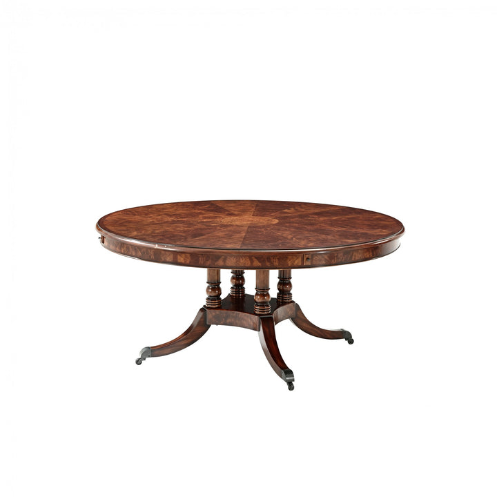 Brook Street Supper Dining Table - Theodore Alexander - AmericanHomeFurniture