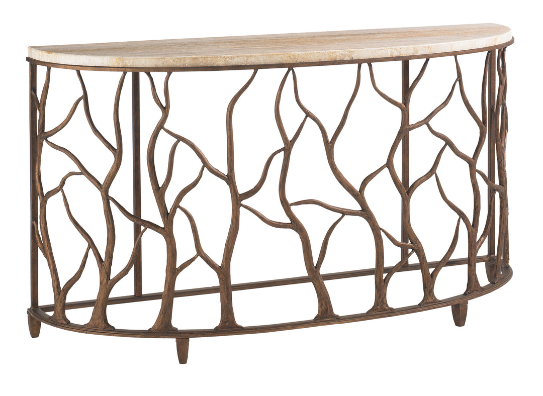 American Home Furniture | Tommy Bahama Home  - Los Altos Bannister Garden Console Table
