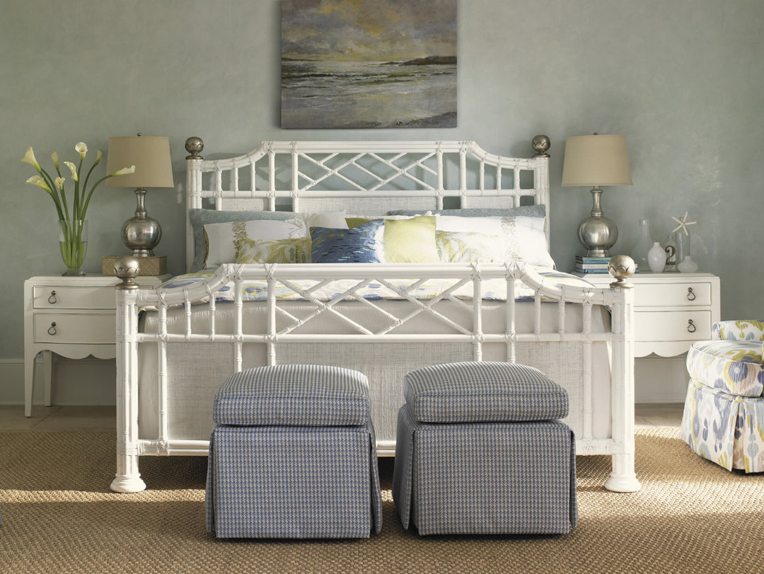 American Home Furniture | Tommy Bahama Home - Ivory Key Pritchards Bay Panel Bed