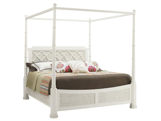 Tommy Bahama Home Ivory Key Southampton Poster Bed BEDS