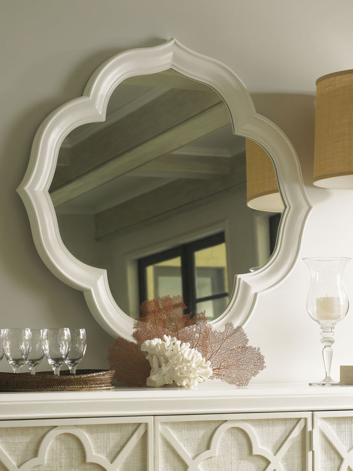 American Home Furniture | Tommy Bahama Home  - Ivory Key Paget Mirror