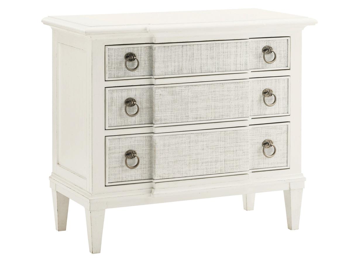 Tommy Bahama Home Ivory Key Tuckers Point Bachelors Nightstand SIDEBOARDS + CREDENZAS