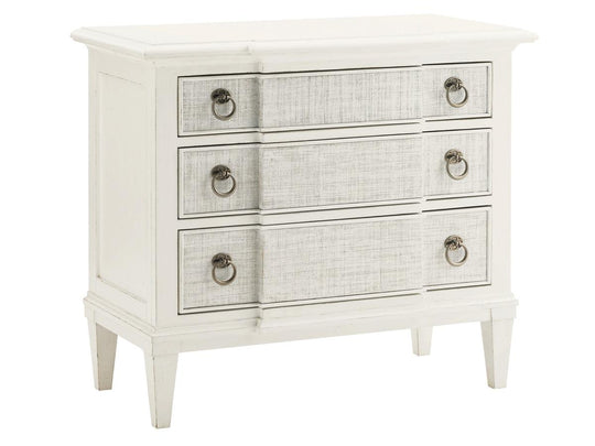 Tommy Bahama Home Ivory Key Tuckers Point Bachelors Nightstand SIDEBOARDS + CREDENZAS