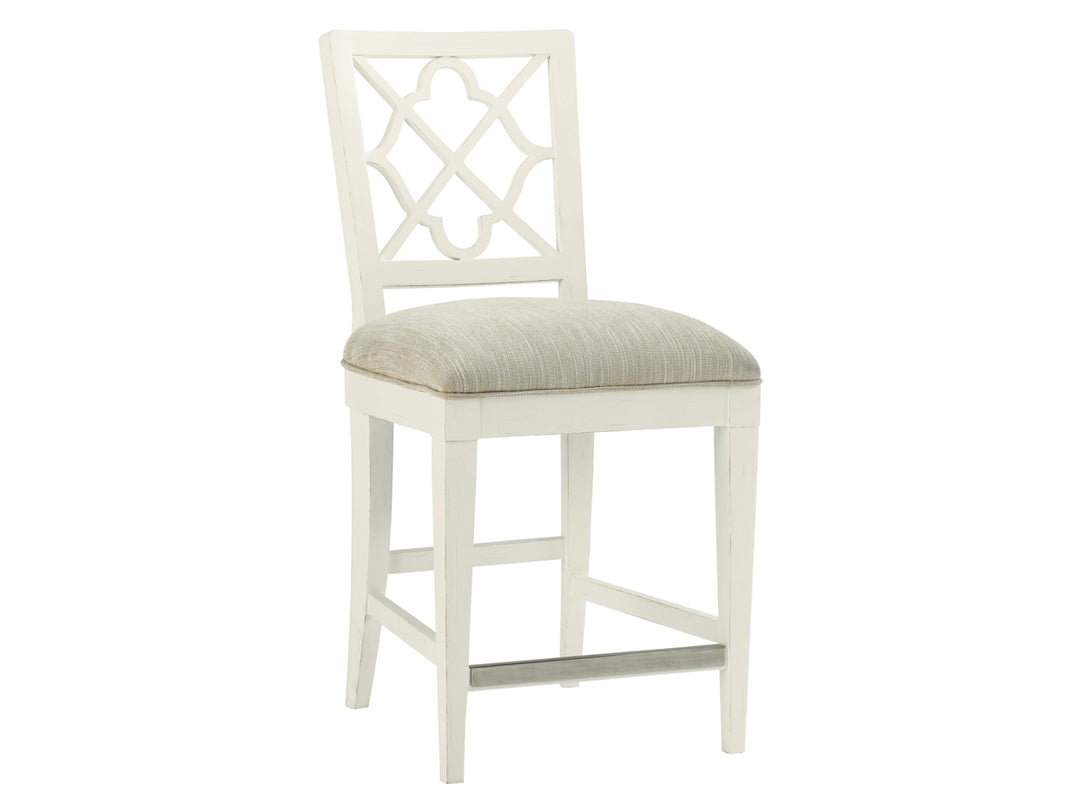 American Home Furniture | Tommy Bahama Home  - Ivory Key Newstead Counter Stool