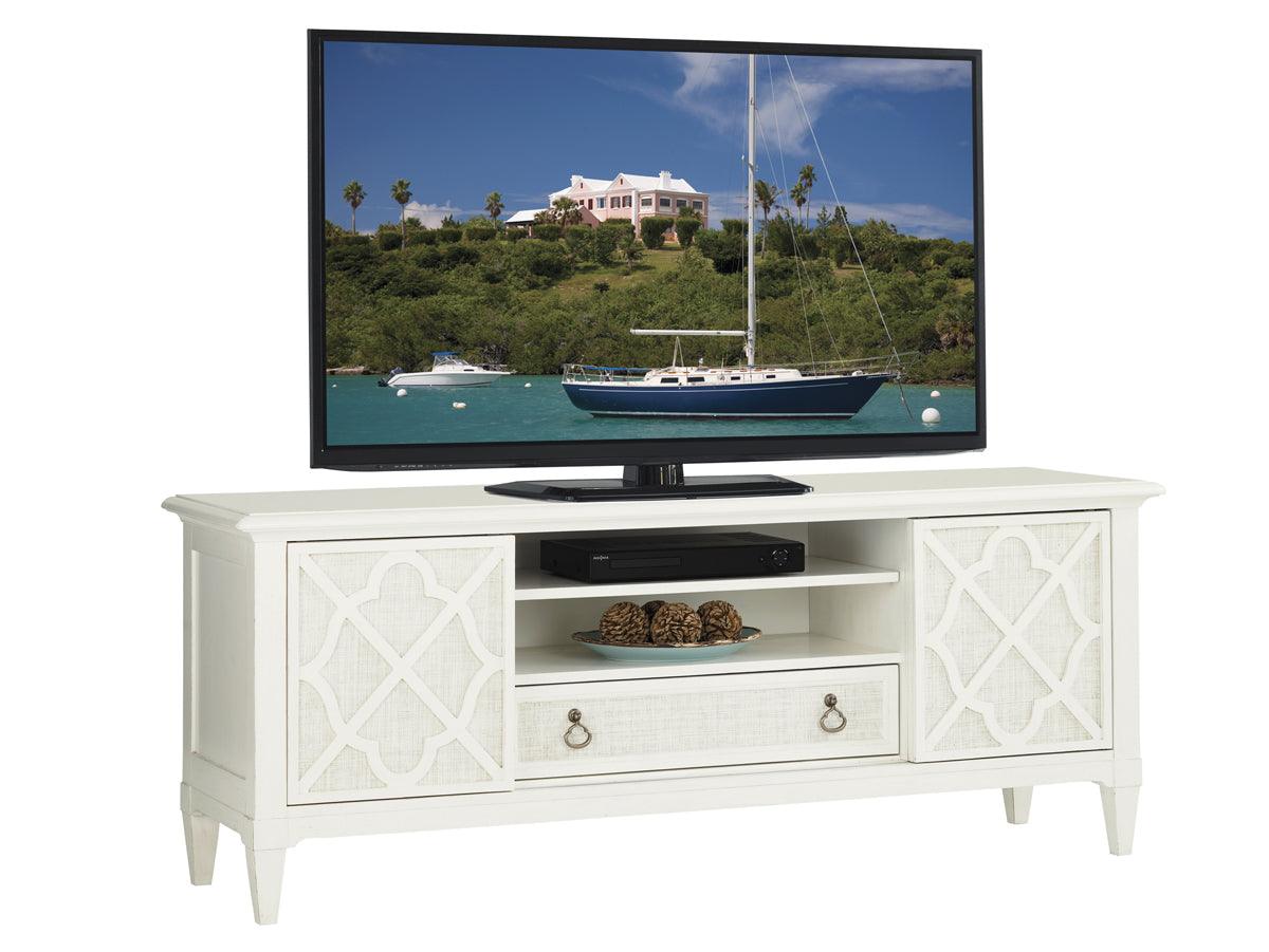 Tommy Bahama Home Ivory Key Wharf Street Media Console MEDIA + TV STANDS