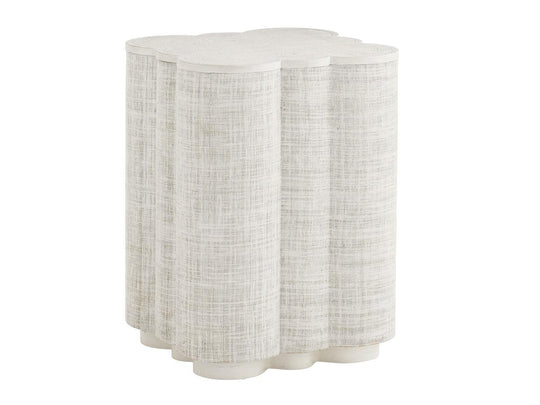 Tommy Bahama Home Ivory Key Spar Point Chairside Table ACCENT TABLES