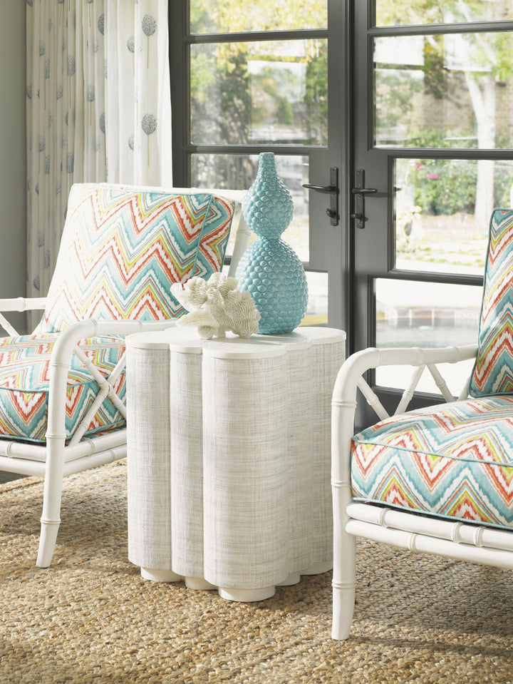 American Home Furniture | Tommy Bahama Home  - Ivory Key Spar Point Chairside Table