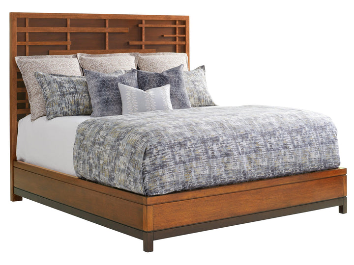 Island Fusion Shanghai Panel Bed - AmericanHomeFurniture