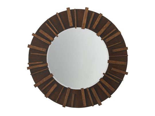 Tommy Bahama Home Island Fusion Kobe Round Mirror WALL MIRRORS