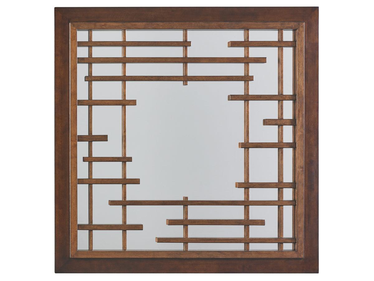 Tommy Bahama Home Island Fusion Mikasa Square Mirror WALL MIRRORS