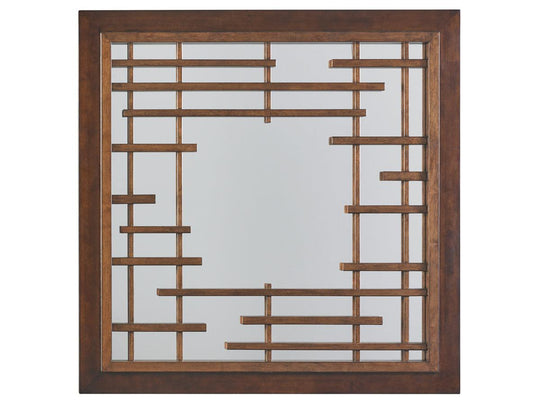 Tommy Bahama Home Island Fusion Mikasa Square Mirror WALL MIRRORS