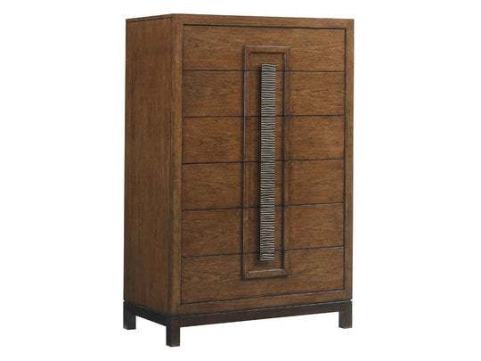 Tommy Bahama Home Island Fusion Java Drawer Dresser SIDEBOARDS + CREDENZAS
