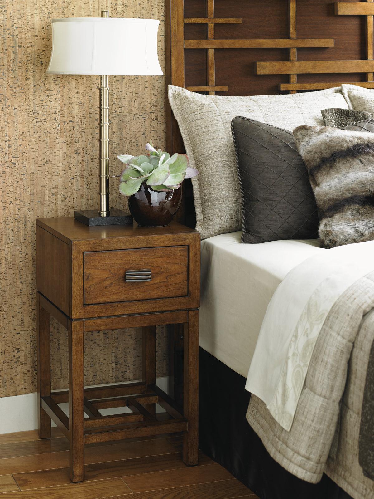 Tommy Bahama Home Island Fusion Hana Night Table NIGHTSTANDS