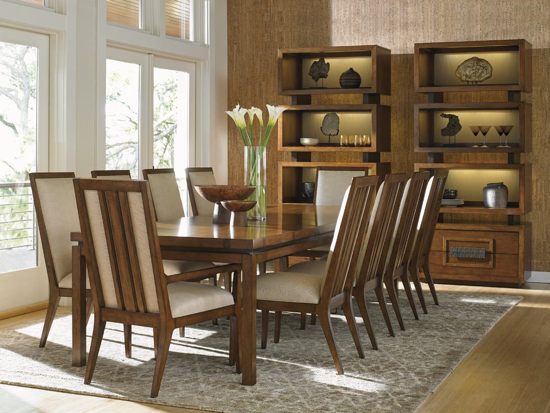 American Home Furniture | Tommy Bahama Home  - Island Fusion Tonga Tiered Bookcase