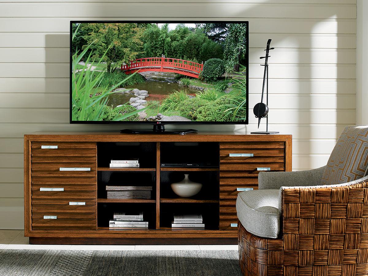 Tommy Bahama Home Island Fusion Princeville Media Console MEDIA + TV STANDS