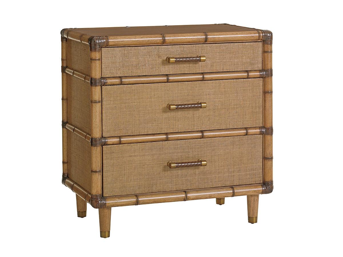 Tommy Bahama Home Twin Palms Parrot Cay Nightstand NIGHTSTANDS