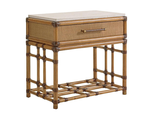 Tommy Bahama Home Twin Palms Cordoba Open Nightstand NIGHTSTANDS