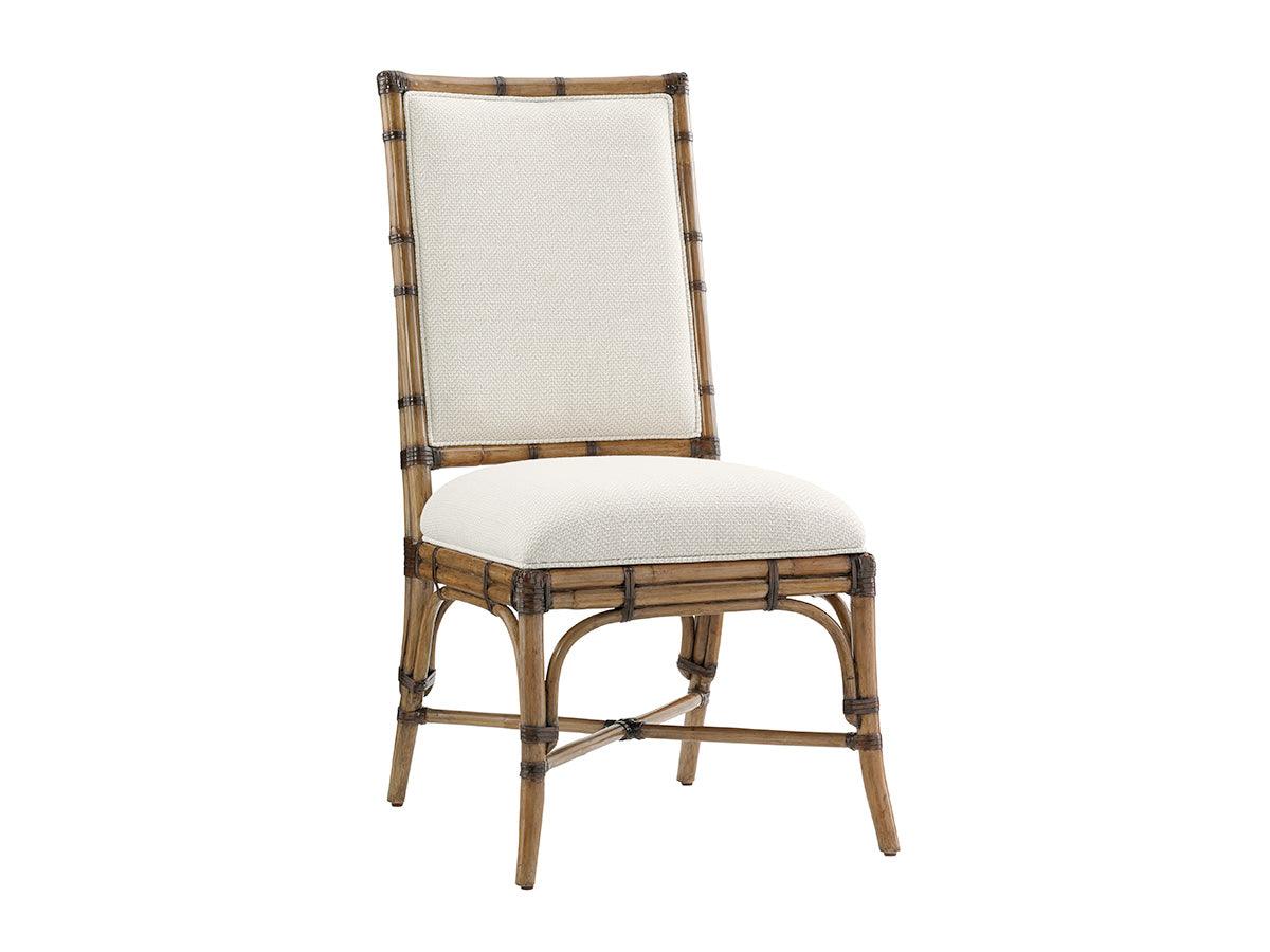 Tommy Bahama Home Twin Palms Summer Isle Upholstered Side Chair - Set of 2 DINING CHAIRS