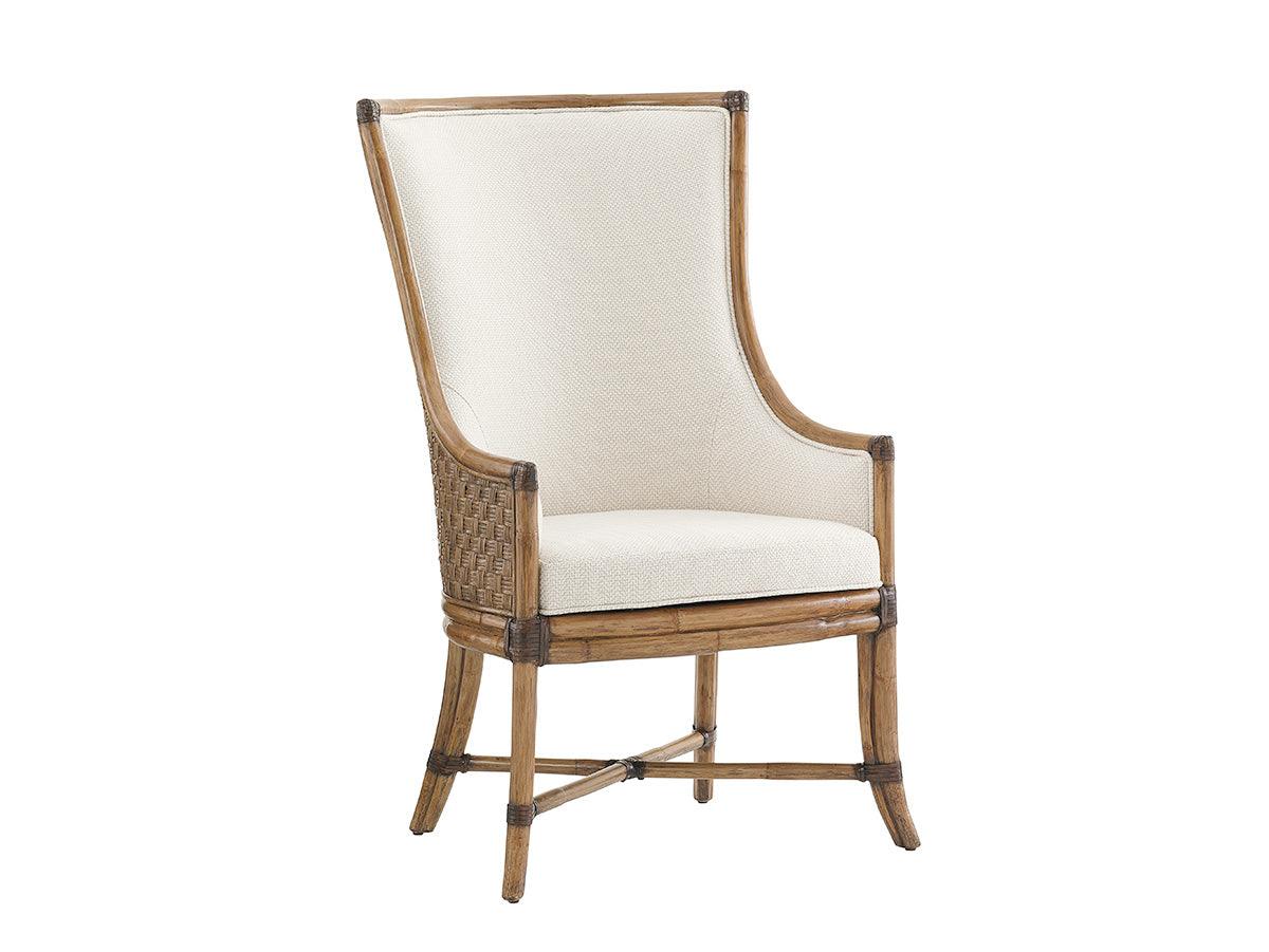 Tommy Bahama Home Twin Palms Balfour Host Chair - Set of 2 DINING CHAIRS