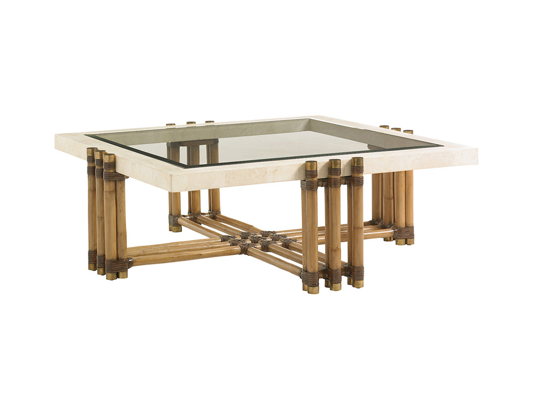 American Home Furniture | Tommy Bahama Home  - Twin Palms Weston Cocktail Table