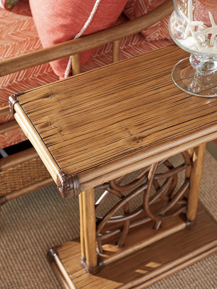 American Home Furniture | Tommy Bahama Home  - Twin Palms Angler Accent Table