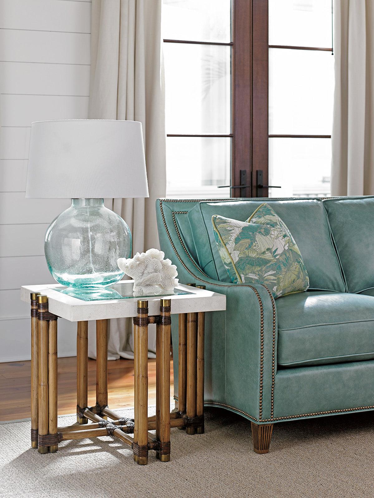 Tommy Bahama Home Twin Palms Los Cabos Lamp Table ACCENT TABLES