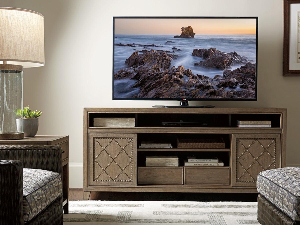 Tommy Bahama Home Cypress Point Fairbanks Media Console MEDIA + TV STANDS