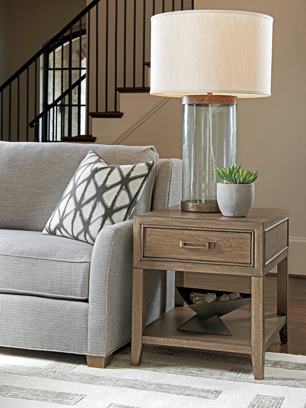 American Home Furniture | Tommy Bahama Home  - Cypress Point Pearce End Table