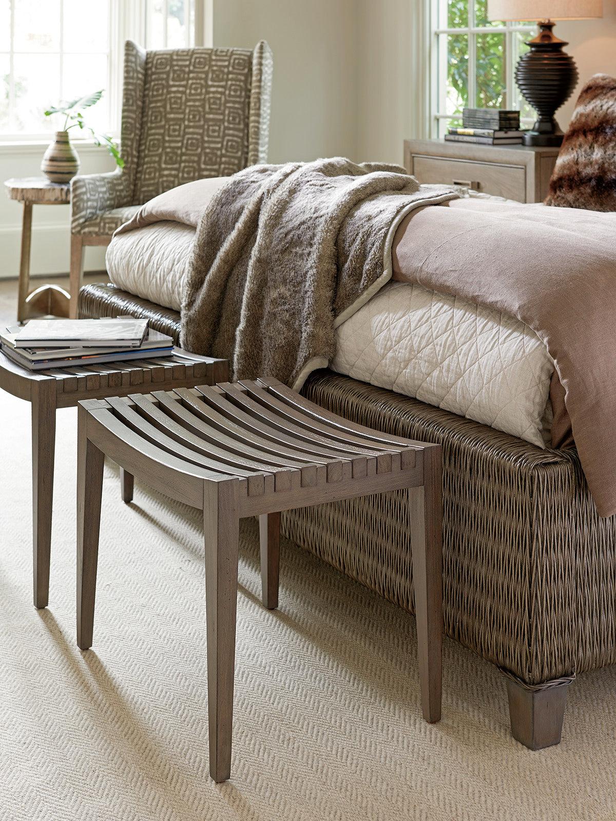 Tommy Bahama Home Cypress Point Pelham Bed Bench BENCHES