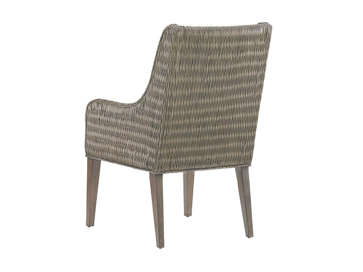 Cypress Point Brandon Woven Arm Chair - AmericanHomeFurniture