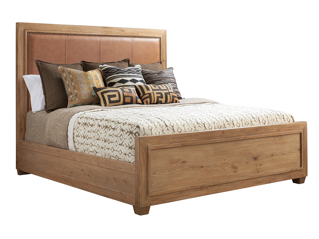 American Home Furniture | Tommy Bahama Home - Los Altos Antilles Upholstered Panel Bed
