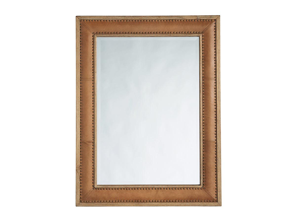 Tommy Bahama Home Los Altos Dominica Leather Rectangular Mirror WALL MIRRORS