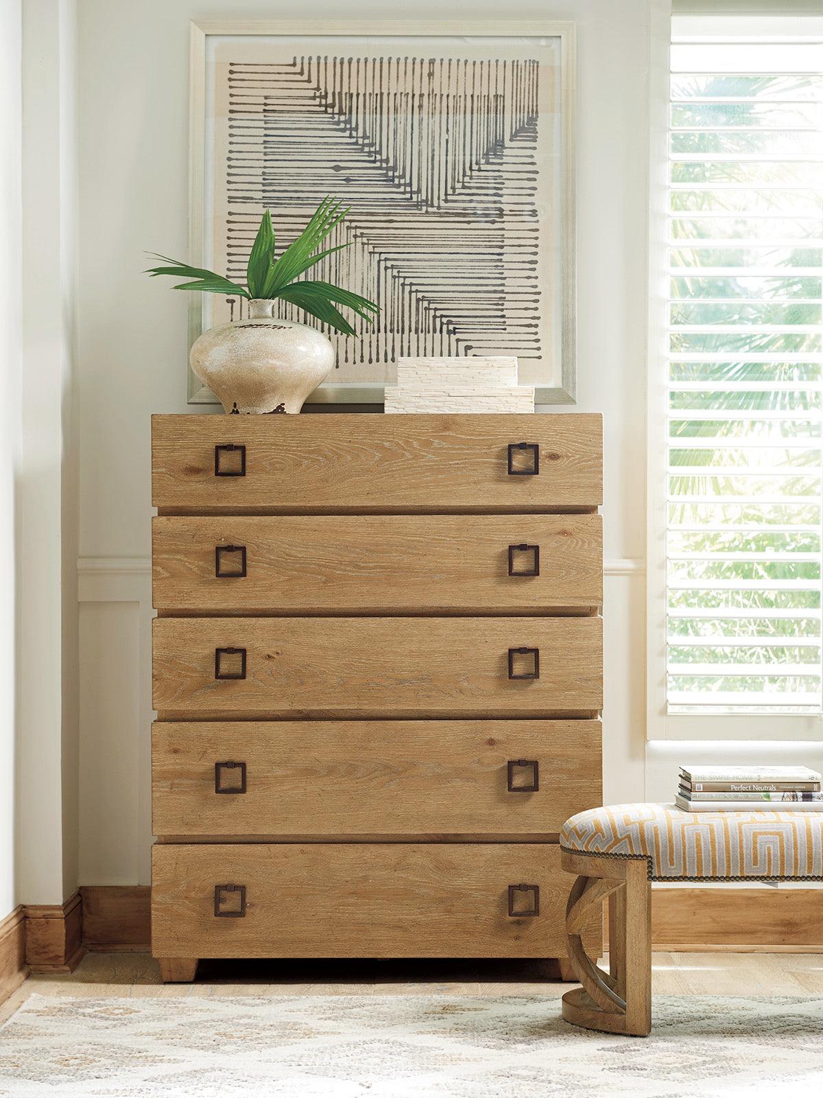 Tommy Bahama Home Los Altos Carnaby Drawer Dresser SIDEBOARDS + CREDENZAS