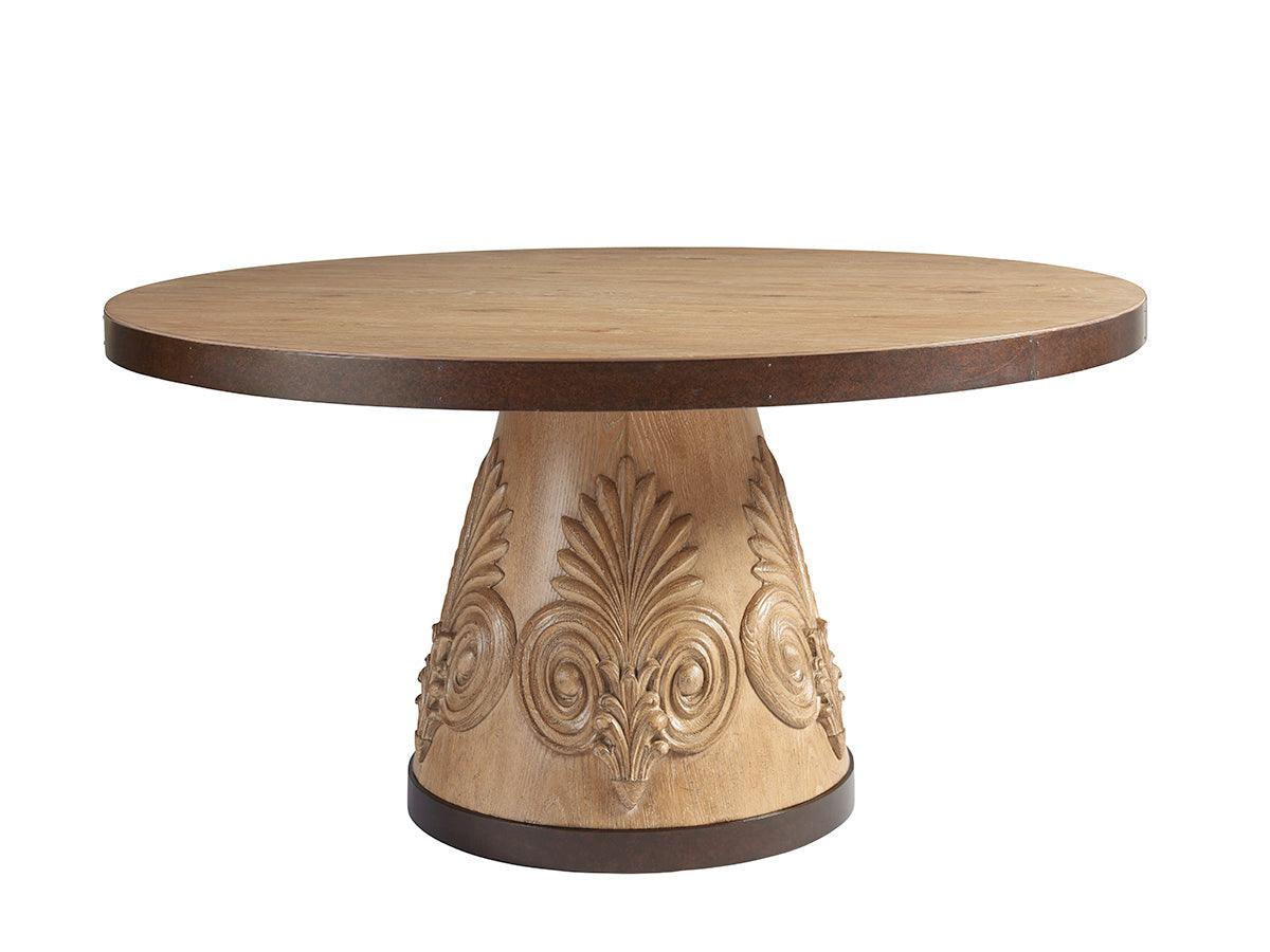 Tommy Bahama Home Los Altos Weston Round Dining Table DINING TABLES