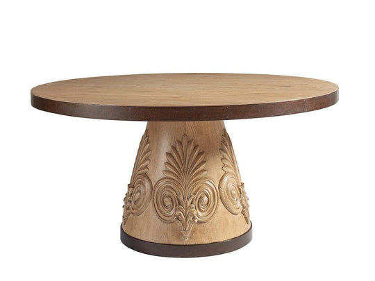 Tommy Bahama Home Los Altos Weston Round Dining Table DINING TABLES