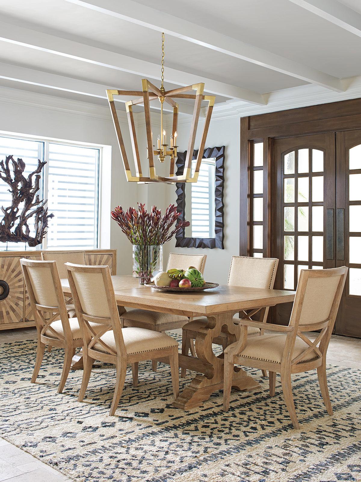Tommy Bahama Home Los Altos Farmington Rectangular Dining Table DINING TABLES