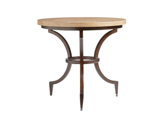 Tommy Bahama Home Los Altos Flemming Round End Table ACCENT TABLES
